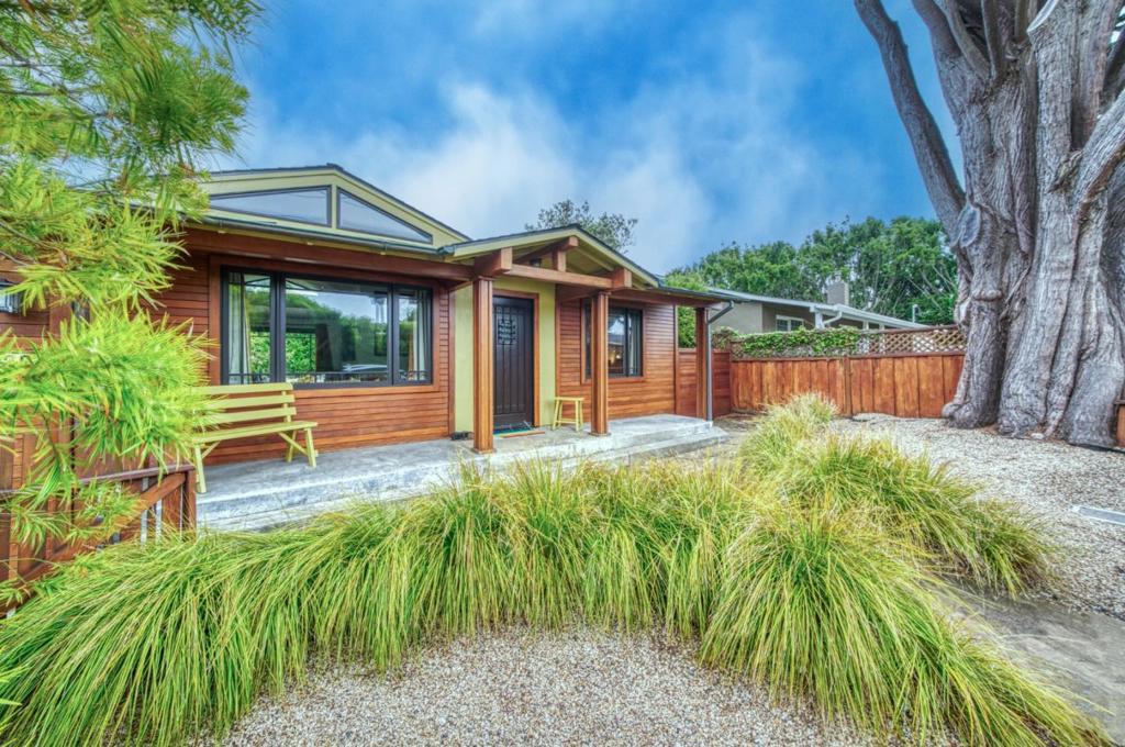 This sensational updated west side single story home with Studio will satisfy sophisticated buyers. No expense was spared in this remodel with an open floor plan and secluded deck and yard. The architect who designed the kitchen addition (as well as the entire home) features a new roof design which provides remarkable lines and produces abundant light. The quality workmanship by Verdura Construction is apparent in every detail. There is no wasted space and the openness of the design brings the outdoors in, while the secluded back yard and deck expands the living area nicely. The contemporary material choices at every turn make this home a work of art. The love and inspiration of the owners is reflected throughout. This is more than a home. It is a California life style. The Fitzgerald Marine Reserve is just a few short blocks away and includes the wooded trails connecting with the Coastal Trail system and beaches. SFO International Airport is just 30 minues away as well as San Francisco and Silicon Valley.