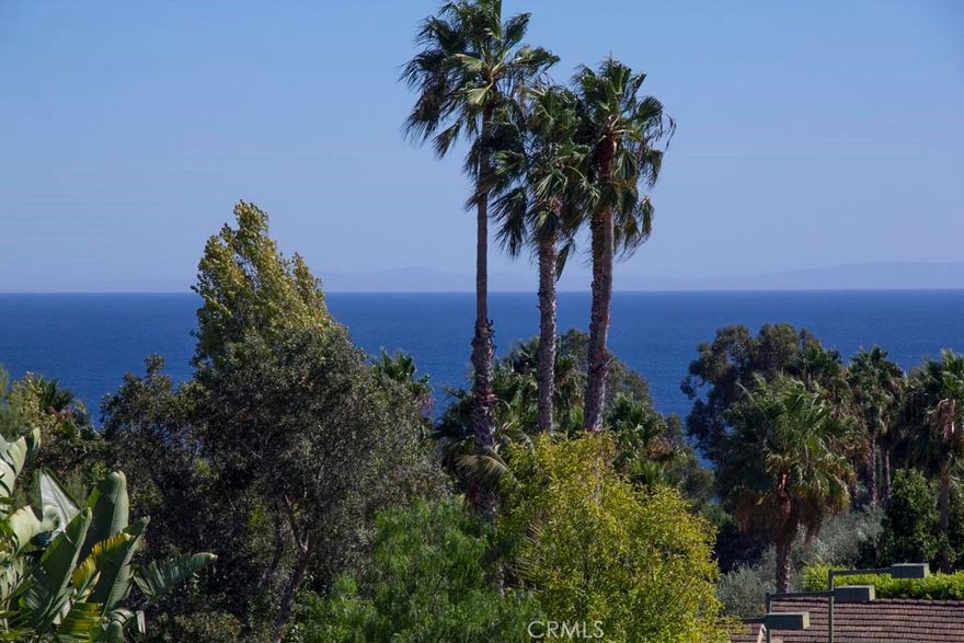 Move-in ready! Ocean View 1 story custom home behind a double-gated entry. Highly upgraded home has 4 bed + 4 bath w/ approximately 3,700 square feet. The vast 1 acre property boasts ocean views, lush landscaping, fruit trees, organic garden, a huge grassy area overlooking the Pacific, & massive stonework  surrounding the spa, BBQ center, & party deck w/observation area. Enter onto the stone floors & into the great room w/stone fireplace, built-in book cases, & flat screen TV w/surround sound, all under high wood-beamed ceilings & open to the custom & remodeled cook's kitchen w/professional range, pot filler, Sub Zero professional refrigerator/freezer, stone counters, mosaic tiled backsplash, wine fridge, & center island. Bi-fold doors in the great room invites ideal indoor/outdoor living. The master suite features ocean views, a warm & inviting fireplace w/flat screen TV above, French doors leading to the yard and spa, a large sitting area with built-in desk and bookshelves, and a remodeled master bath with a European-styled enclosed steam shower and bath combination. Let’s not forget the custom home theater with surround sound and a lofted viewing lounge. 2 of the bedrooms are presently set up as a music studio & control room but can be easily restored as bedrooms. Stunning!