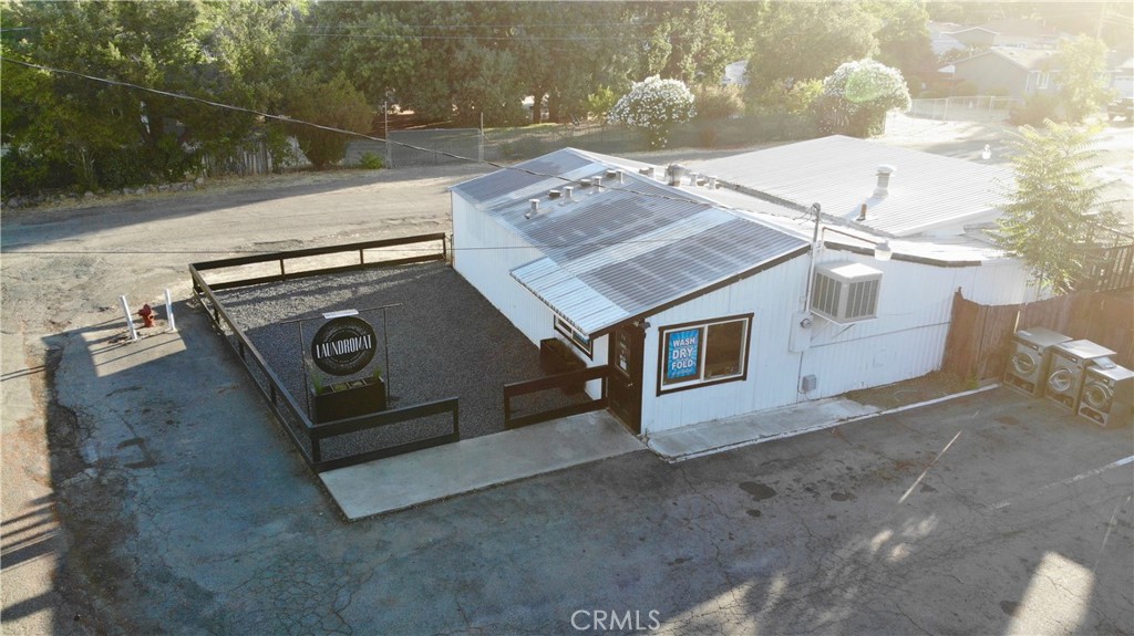 Rare opportunity to purchase two operating and remodeled laundromats being sold together as a package deal for $1,250,000. This Kelseyville location includes a fully upgraded laundromat plus a mobile home that is currently rented and creating income. The second included property is located at 3508 E State Hwy 20 in Nice, CA, featuring another remodeled laundromat, second commercial unit that is currently rented, and a fixer mobile home. Each laundromat generates approximately $10,000 per month (buyer to verify & subject to review of financials). Both locations are in prime, walkable areas with steady customer traffic.Each site comes equipped with full control from your phone - allowing you to lock doors, turn lights and A/C on or off, and access all security cameras remotely at any time. Security systems are installed at both locations, and all laundry equipment is included. This is a rare, turnkey opportunity for investors or owner-operators seeking strong cash flow from day one across two well-performing locations. Square footage is an approximate total of both locations laundromats, retail and mobile homes combined, buyer to verify. There is also a brand-new apartment complex called Kelseyville Terrace is currently under construction nearby, featuring 69 units - potentially bringing even more business to the area.