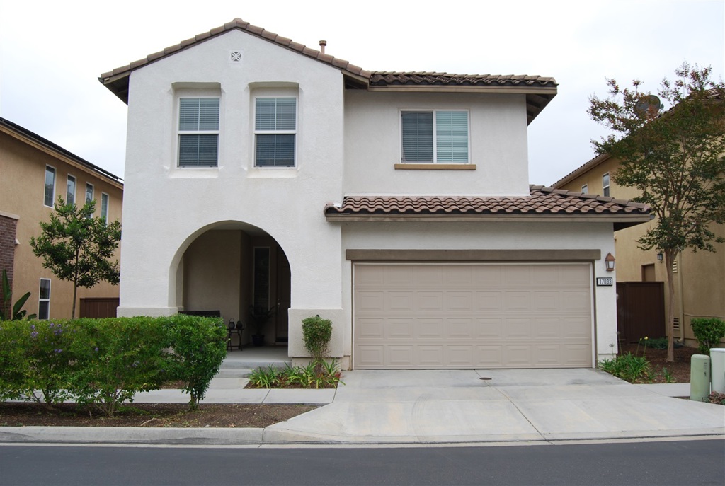 Highly upgraded detached home in the Amante Community of 4S Ranch. Granite Countertops, SS appliances, Designer Curtains and Paint. Walking distance to 4S Commons shopping / restaurants & Monterey Ridge Elem school. EZ access to 56 & 15. Two car attached garage with overhead storage. Low maint private back yard. Amante offers community pool / spa with kids playground and outdoor BBQ. Enjoy the 4S lifestyle with abundance of parks & hiking trails. All BR's upstairs. Up to two cats with Pet Deposit Neighborhoods: 4S Ranch Complex Features: ,,,