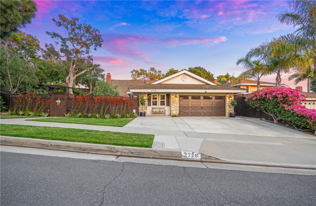 Nestled on a very quiet street within Mesa Verde’s highly-desired “Upper Birds” neighborhood, this gorgeous home has an ideal floor plan for Southern California’s indoor/outdoor lifestyle. This 4 bedroom, 3 bathroom hidden two-story model home is tucked inside one of the most distinguished neighborhoods in Costa Mesa A private, gated courtyard welcomes you into a home designed for sophistication and comfort. Inside the home, you'll find soaring ceilings, and finishes that reflect timeless craftsmanship. As you step into the proper foyer, you'll be greeted by warm ambiance and instantly feel a sense of elegance and warmth. Adjacent to the living and dining room, glass doors and ambient lighting highlight a striking, 150 -bottle wine storage, beautifully designed with elegant display racks.. This home offers a grand formal entertaining room with fireplace, lots of space downstairs with a living room, dining area, family room and bonus room in the rear. A beautifully appointed kitchen, featuring furniture-grade cabinetry, top-of-the-line appliances, and a sunlit breakfast bar, anchors the heart of the home. The downstairs bedroom is perfect for home office, workout room, playroom or guest space with remodeled full bath adjacent. Upstairs provides a primary oasis with built in closet space and a gorgeous remodeled primary ensuite. Two generous secondary bedrooms share a beautifully remodeled hall bath. The real gem of this home is the private entertainer's backyard. Step outside through the recently installed bi-fold doors into a beautifully landscaped backyard oasis, perfect for relaxing or entertaining. This home is brimming with upgrades -recent high-quality windows and bi-fold door from the Marvin Windows and Doors company, Level 2 EV Charger, even solar that is paid off! Located within minutes from premier golf courses, scenic hiking trails, parks, local dining, and upscale shopping, this exceptional home offers the ultimate blend of luxury, lifestyle, and location.