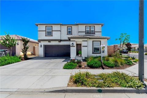 Photo of 25662 Buckeye Meadow Lane, Homeland, CA 92548 (MLS # SW26115080)