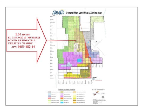 Photo of 0 El Mirage & Muskrat 1.36acres Road, Adelanto, CA 92301 (MLS # TR26103848)
