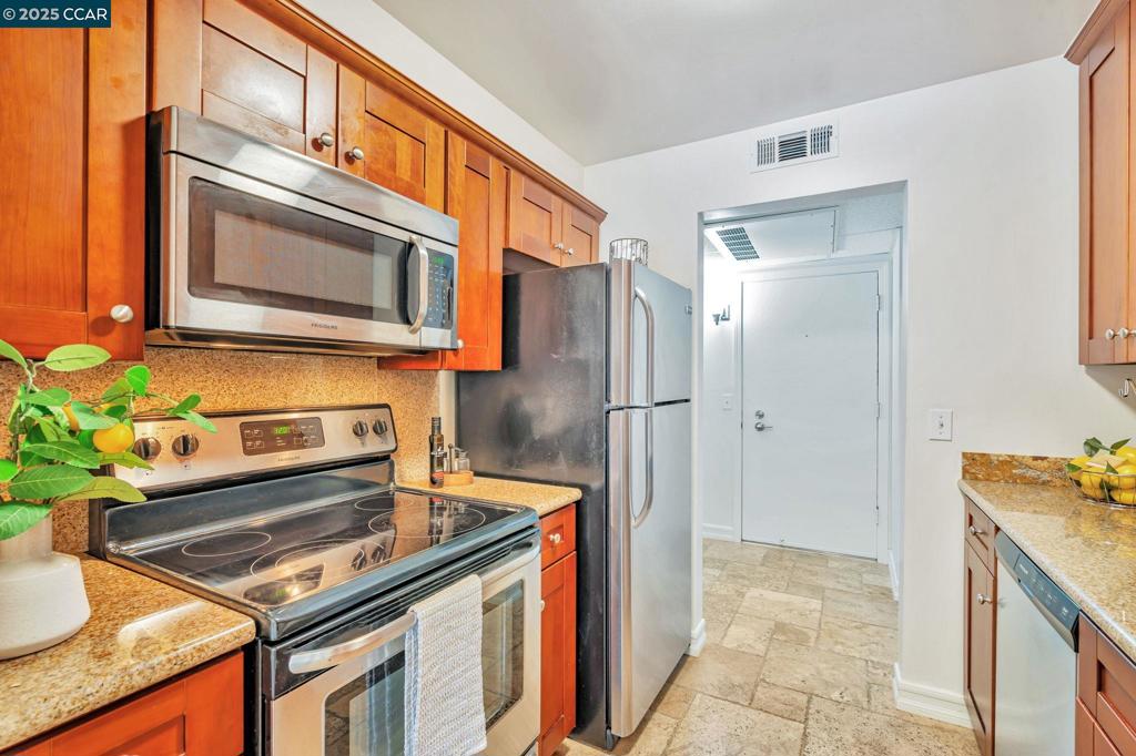 Welcome to resort-style living in the heart of Walnut Creek! This beautifully updated ground-floor 1-bedroom, 1-bath condo is available once again. Featuring brand new carpet, granite countertops throughout, and stainless steel appliances in a sleek, modern kitchen, this home blends style and comfort effortlessly. Enjoy a spacious open layout, private patio, and the convenience of ground-level living. Located in the highly desirable Keys Condominiums, residents have access to multiple pools, a fitness center, sauna, clubhouse, tennis courts, and meticulously maintained grounds. Community laundry facilities provide added convenience. Just minutes from downtown Walnut Creek, BART, shopping, dining, and scenic trails — don’t miss this renewed opportunity to make this exceptional home your own!