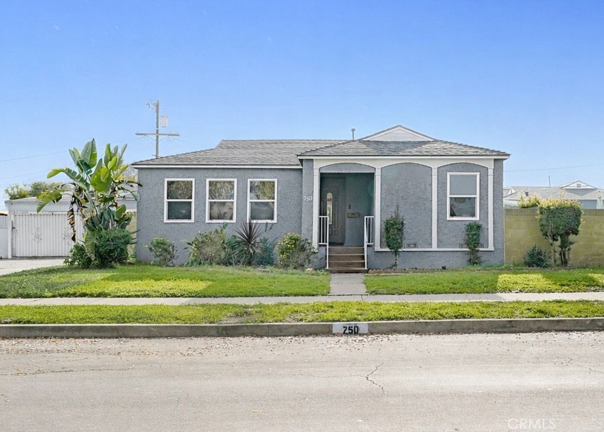 Move right into this beautifully renovated single-family home designed for comfortable, everyday living. Located on a quiet, established South Los Angeles street, this spacious home offers 3 bedrooms, 2 fully updated bathrooms, and approximately 1,456 sq ft of inviting living space, plus a versatile pass-through bonus room ideal for a family room, home office, or optional 4th bedroom. The brand-new kitchen is the heart of the home, featuring modern cabinetry, stylish countertops, updated appliances, and a kitchen peninsula perfect for casual meals or gathering with loved ones. Recessed lighting and warm hardwood floors create a bright, welcoming feel throughout. Enjoy the convenience of driveway parking and a large backyard with plenty of space to relax, play, or entertain outdoors. Close to schools, shopping, dining, transit, and major freeways, this turnkey home offers space, comfort, and convenience in a growing South LA community.