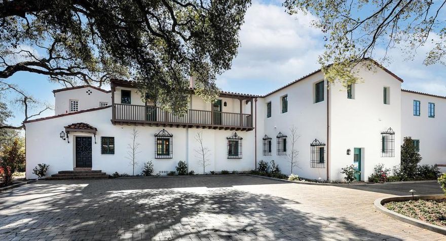 Once a generation property just completed in 2021.Masterful new construction by renowned builder RJ Dailey maintains beautiful architectural integrity from the past while blending modern day conveniences & finishes.Arguably one of Woodsides finest parcels,4.5 acres is situated on premier Mountain Home Rd with close proximity to town and offers stunning western hill views.Rich history & architectural significance exude throughout.Originally designed in 1927 by acclaimed architect George Washington Smith and masterfully complimented by premier architect Appleton Partners of Santa Barbara,Ca. Incredible chefs kitchen,generous great room.Spacious formal living & dining with incredible detail throughout.Primary bedroom suite features a spa like bath,his & her walk in closets, and large private balcony with incredible western hill views.Lower level includes fitness and unrivaled wine cellar and tasting room.2bed/2bath guest house.Magnificent grounds include pool,spa,bocce,horse facilities.