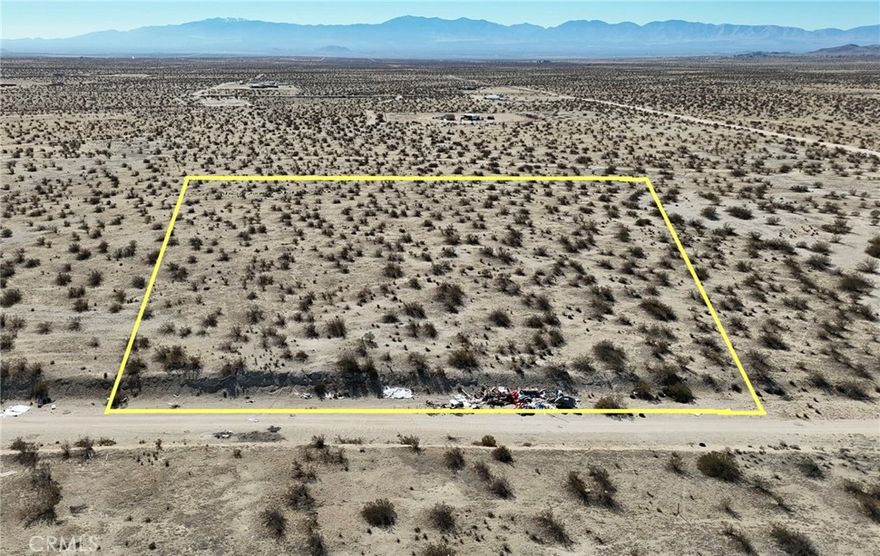 Sellers finance available! Escape the noise and discover your own slice of peace in this spacious 5-acre desert retreat. Surrounded by wide-open skies, this property offers the perfect blend of serenity, freedom, and possibility. Whether you're looking to escape the city, or invest in land for the future, this spot has it all. Enjoy breathtaking sunsets, crystal-clear night skies, and the quiet stillness only the desert can provide. With plenty of flat, usable space, you'll have room for your desert hideaway. If you've been dreaming of a place where you can unplug, explore, and create your own vision, this land is waiting for you. (The red highlight shown in the image is NOT an accurate representation of the property boundaries)