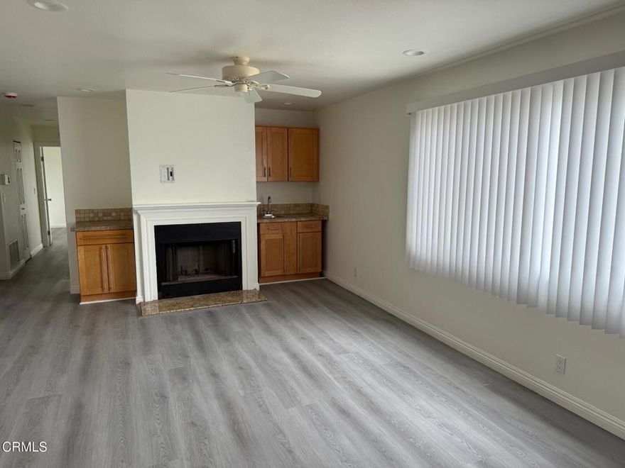 Oxnard shore condo with peekabo views of the Oxnard's Ocean. This 2 bedroom and 2 bath condo with balcony is ready to move in. The applicances, refrigerator, stove, washer and dryer are included. The property has laminated wood floors, granite counter tops, master bedroom has walk in closet.