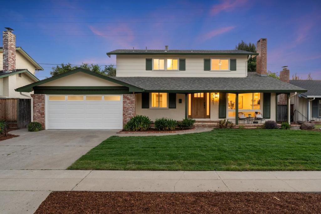 Welcome to 5051 Joseph Lane, situated on a generous nearly 10,000 sq ft lot in one of Cambrian Park's most desirable neighborhoods. This thoughtfully designed fully remodeled with permits 4B/3BA w/ over 2,300 sq ft of living space. Step inside to find a bright and inviting living room featuring a limestone gas fireplace and formal dining area that overlooks the expansive backyard, setting the stage for indoor-outdoor entertaining. The remodeled kitchen is a chef's dream with modern shaker wood cabinets, quartz stone countertops, and an extended buffet station ideal for hosting. Downstairs features a full bedroom and bath, offering flexibility for guests or multi-generational living. The spacious family room is filled with natural light and opens directly to the bonus room and the backyard beyond. Upstairs, you'll find two generous bedrooms, a fully remodeled bathroom, and a luxuriously remodeled primary retreat with a massive walk-in closet, double vanity, and imported tile walk-in shower. Outside, the backyard is a true entertainer's paradise with lush lawn space, mature landscaping, and a tranquil waterfall feature that brings a touch of nature to your everyday life. Located just a short walk to all three top-rated Union Schools with 9/10 Branham High!