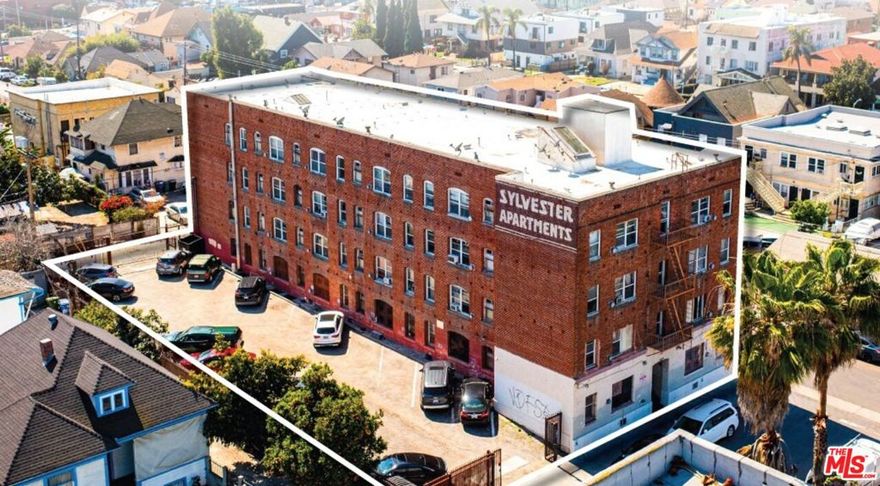 We are excited to present Sylvester Apartments, a 47-unit multifamily investment opportunity in the heart of Pico-Union. Positioned between W Pico Blvd and Venice Blvd, this well-maintained property offers a compelling blend of strong in-place cash flow and value-add potential. The unit mix consists of 46 singles and one one-bedroom, currently operating at a 6.56% CAP rate and 7.90 GRM at the asking price, with an additional 16% rental upside as units turn. Adding to its appeal, the offering includes an adjacent 6,000 SF parking lot with 24 spaces, generating $2,500 in monthly income. Further upside may be possible with the potential for an additional ADU (Buyer to verify). Sylvester Apartments is separately metered for electricity and features an on-site community laundry room leased with Wash, offering four washers and four dryers. With a high Walk Score of 89, residents enjoy convenient access to Metro rail and bus lines, as well as major freeways, providing easy connectivity to Downtown LA, Koreatown, Westlake, and Mid-City. Additionally, the property is just half a mile from Loyola High School, enhancing its desirability for long-term tenancy in this dense, infill Los Angeles location.