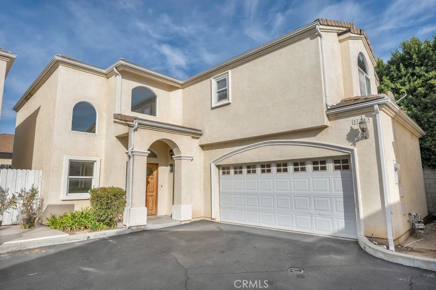 Discover modern comfort and generous living space in this newly renovated 4-bedroom, 2.5-bath Northridge home, in a gated community, offering 2,334 sq ft of bright open living. Step into the impressive living room featuring soaring cathedral ceilings, creating an airy and welcoming atmosphere perfect for gatherings. The home showcases new flooring throughout and a thoughtfully updated interior that is move-in ready. The kitchen with granite counters, is equipped with a new refrigerator, and the home includes major system upgrades such as a new A/C unit and new water heater, providing comfort and peace of mind for years to come. A dedicated laundry room adds convenience and functionality. Upstairs, you’ll find the master suite and 3 more bedrooms with plenty of flexibility for family and guests. 
Located within the highly sought after Granada Hills Charter School district attendance boundary, close to shopping, dining, schools, and major commuter routes. This beautifully updated home blends size, style, and practicality in one of Northridge’s most sought-after neighborhoods. Don’t miss this rare opportunity to own a home in an exceptional location. Come and see the home.