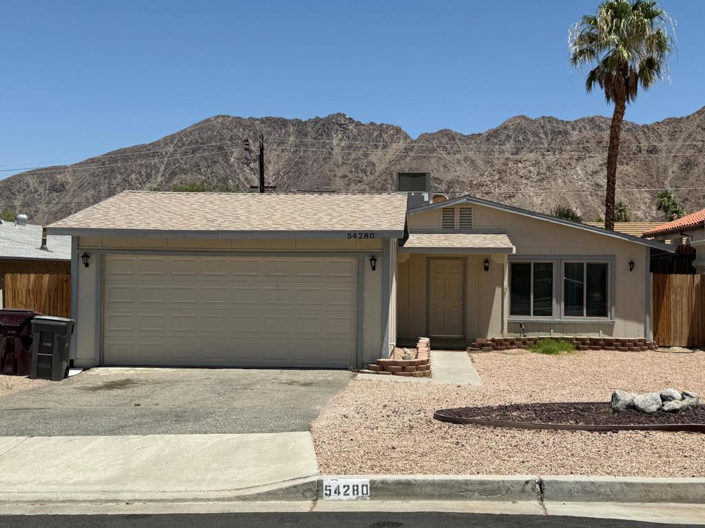 Vacant and freshly painted! Ready for immediate move-in! This spacious single-family home comes with 3 bedrooms 2 full baths located in La Quinta Cove, surrounded by natural beauty and convenient amenities like Old Town, Civic Center parks, and local dining. Call me for private showing.
