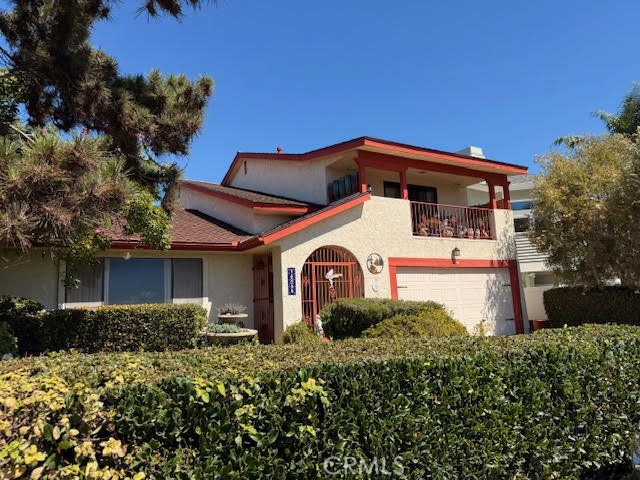 Location, location, location. This is the best street in all of Capistrano Beach to live. It is very private considering the length of the street. Located around the corner from Bluff top Pines Park. This house is located across the street from a vacant lot and offers beautiful ocean views from the front door to the upstairs deck off the master bedroom. Upon entering the front door there is a hallway that leads to the den or off to the right is the step down living room. Adjacent to that is the formal dining room with access to the kitchen with another eating space. The kitchen wraps around back to the den and wet bar with pantry. Downstairs also has closet with a washer and dryer and full bathroom. Upstairs offers 3 spacious bedrooms, 2 bathrooms and a balcony with ocean breezes and views. Very private backyard with lush trees. This is diamond in the rough!