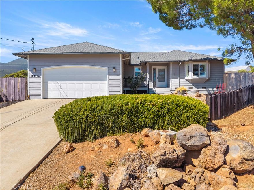 This charming 3 Bed/2 Bath home is centrally located in a quiet, family-friendly neighborhood of Kelseyville Riviera! Featuring a spacious open-concept living area, a modern kitchen with stainless steel appliances, and a fully fenced backyard. This house is perfect for comfortable everyday living and entertaining. The primary suite includes a walk-in closet and private bath with a jetted tub, while the additional bedrooms offer plenty of space and natural light. Views of Mt Konocti throughout! With a two-car garage and at the end of a cul-de-sac with close proximity to schools, shopping, and restaurants, this turn-key home is a must-see!