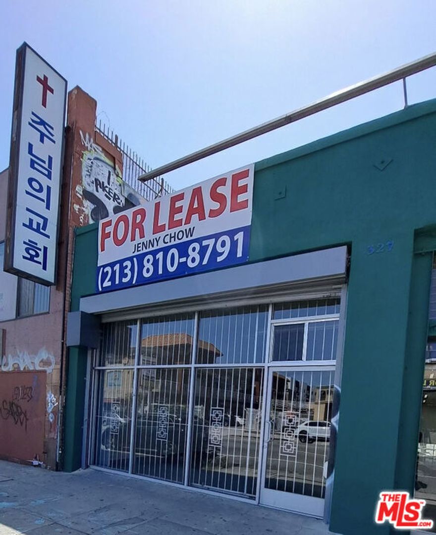 Prime Koreatown retail location. One side has 4 individual rooms ranging approximate from 188sqft to 225sqft  individual room and the front has reception area. One side total empty space with building storage space. Two private bathroom, 4 parking space in the rear. Retail spaces is perfect for a wide range of businesses. Lease rate does not include utilities, building services. Tenant is advised to independently verify the personal inspection with appropriate professionals.