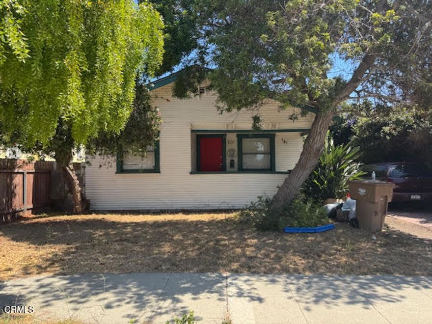 Charming Midtown Craftsman with Endless PotentialDiscover the character and charm of this 2-bedroom, 1-bath Craftsman-style home located in the highly sought-after Midtown Ventura neighborhood. Offering 918 square feet of living space, this property captures the essence of classic California architecture with its welcoming front porch, built-in cabinetry, and period details.The home is ready for a thoughtful renovation--an opportunity for a new owner to restore its original warmth while adding modern comforts. The spacious backyard, complete with mature trees, provides room for outdoor living and potential future expansion.Just minutes from the beach, vibrant downtown Ventura, shopping, and dining, this location offers both convenience and community charm.CASH offers only.Bring your vision and creativity--this Midtown gem is ready to be reimagined into the home it was meant to be. Owner completed a mold remediation prior to marketing.  There will be no restoration.