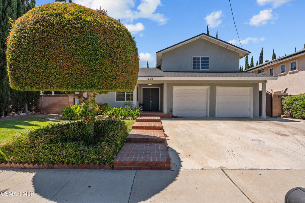 Welcome Home!Nestled in one of Simi Valley's most sought-after neighborhoods, this beautifully remodeled two-story residence offers the perfect blend of style, comfort, and versatility. Featuring 4 spacious bedrooms and 3 full bathrooms, this home is designed to accommodate a large or growing family with ease.Step inside to discover a light-filled interior with new windows throughout, fresh exterior paint, and an open, flowing floor plan. The heart of the home is the modern remodeled kitchen, thoughtfully updated with today's finishes and seamlessly connected to multiple living and dining spaces--perfect for entertaining or cozy nights by the fireplace.Upstairs and downstairs bedrooms provide flexibility for multigenerational living, while the unique layout also offers the potential for an ADU conversion.Outside, you'll be greeted by lush landscaping, a welcoming front yard, and a private backyard retreat ready for gatherings, play, or relaxation. With its generous living spaces, thoughtful updates, and prime location adjacent to the park, this home is a true gem in the heart of East Simi.No HOA. Just move in, spread out, and start making memories.
