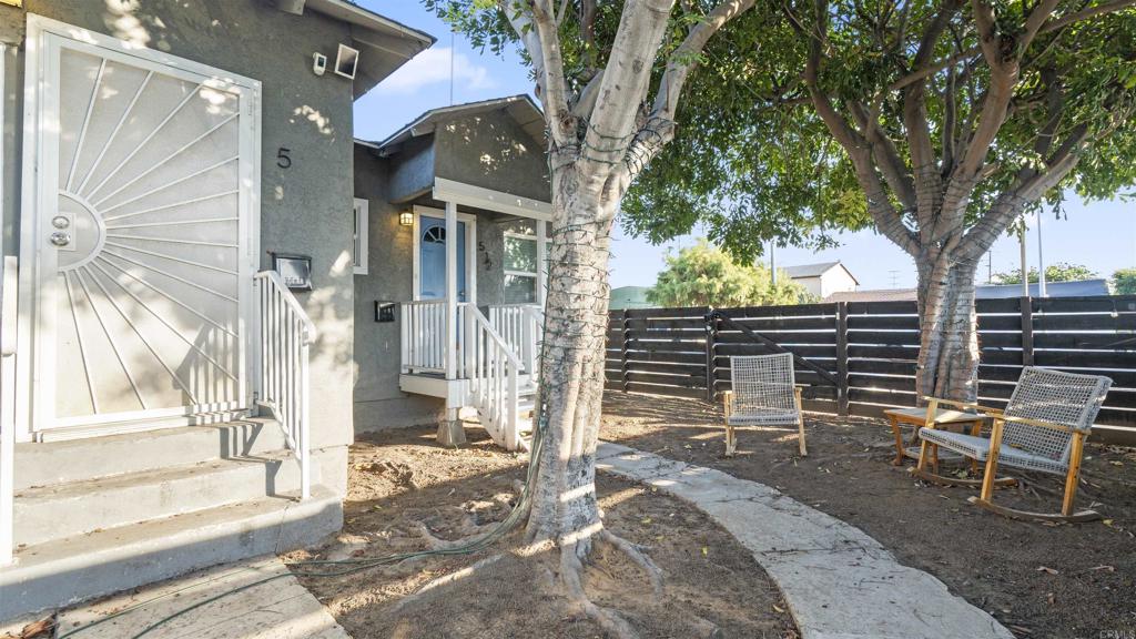 Great Opportunity! 2 recently renovated turn key properties in up and coming neighborhood. Near downtown San Diego within walking distance to Historic Barrio Logan, Petco Park, Golden Hills South Park. Minutes away to Balboa Park and all Downtown attractions!! Endless possibilities with this property. You can live in one and rent the other other. Main home features 3 bedrooms 1 full bath with remodeled kitchen with stainless steel appliances, renovated bathroom, living room, dining area and laundry room. Second unit is a studio with one full bathroom and renovated kitchen. Perfect for Airbnb or both as rentals. Parking spots in the back entrance of units. Hurry this amazing property will not last!!