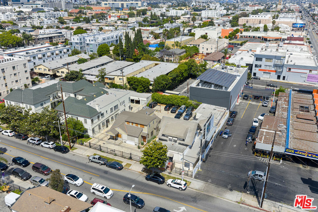 Compass Commercial is pleased to present 1110-1116 N Gower Street; a premier investment opportunity that blends the historic charm of Hollywood with modern development potential. As an ideal site for affordable housing, each parcel is zoned LA-C2 and features redevelopment potential via CHIPS (Citywide Housing Incentive Program Ordinance), and Executive Directive 1 (ED 1) while located within an Opportunity Zone with TOC Tier 3 Designation. The double-lot assemblage spans 13,000 SF of land, and includes a 2,133 SF 2-story commercial building, 2,000 SF rear storage structure, and a 2,040 SF triplex - all of which are vacant. This combination brings together residential and commercial utility in one highly adaptable location. The properties are ideally located just north of the intersection of Santa Monica Blvd and Gower Street, near iconic landmarks including Sunset Gower Studios, Paramount Studios, The Hollywood Walk of Fame, and the iconic Hollywood Bowl. The location benefits from high visibility, with both increased pedestrian and vehicle traffic and excellent accessibility. The immediate access to the 101 Freeway, multiple Metro lines, and major east-west corridors, embeds this site in a transit-rich area supported by both residential and commercial activity. *Buyer to verify any and all accuracy of information.