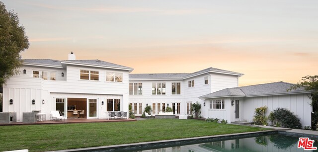 Perfect family home in prime Riviera Palisades, located close to the beach and Ocean Avenue. This completely remodeled traditional home is meticulously designed and has unparalleled quality throughout and offers a well thought out floor plan flooded with natural light. The home features six bedrooms and seven bathrooms. Highlights include a spacious living room with fireplace, formal dining room, and state-of-the-art kitchen with a family room flowing outdoors. Additionally, there is a screening room, game room, bar, office and maid's room. Upstairs features a den, and four spacious bedrooms including a breathtaking master suite with lofted ceilings, fireplace, private balcony, incredible bathroom and dual closets. The lushly landscaped private backyard with swimming pool, spa, built-in barbecue, and fire pit complete this entertainer's paradise.