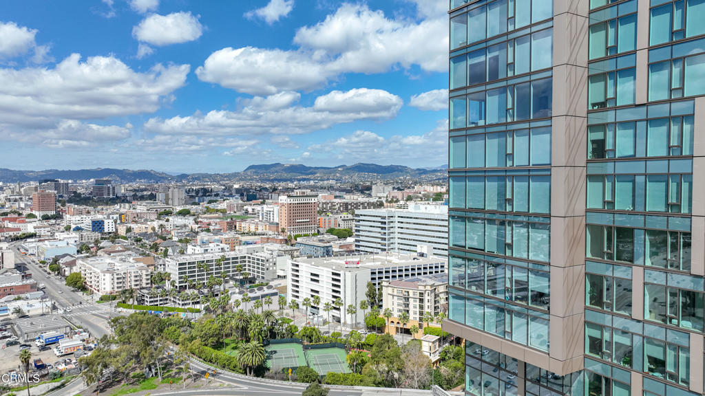 Welcome to your urban oasis in the heart of Downtown LA's Metropolis building-- where sleek, minimalist design meets luxurious living. Dive into amenities on the 6th floor...including the pool, a turquoise gem amidst the sky above and city below. Or lounge Hollywood-style in the state-of-the-art theatre room, host your friends in the clubhouse or get a workout in at the gym. This condo is a canvas of modern comfort, boasting a pristine kitchen ready for culinary adventures, a living area that merges relaxation with chic urbanity, and a bedroom with sky-high views that inspire daydreams. It's not just a home--it's a lifestyle upgrade. *Photos were taken when property was furnished. Property is now unfurnished.*