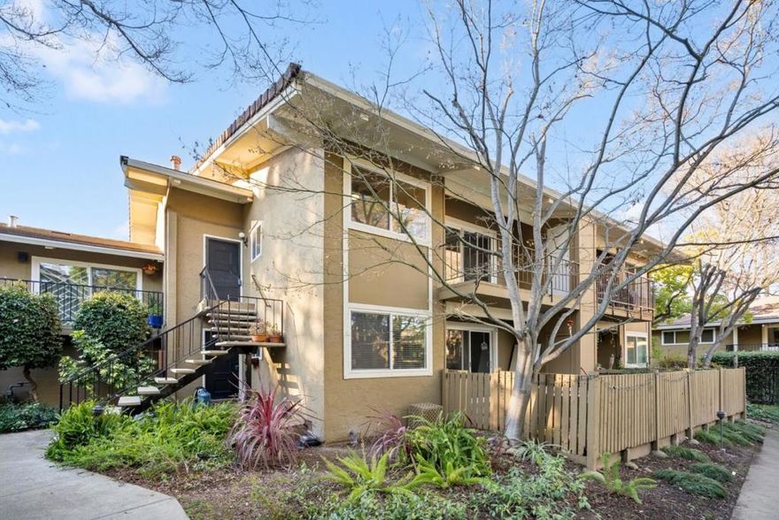 Last Few Days on Market! This charming residence boasts 2 bedrooms and 2.5 bathrooms within a spacious 1,120 sq. ft layout. The well-equipped kitchen features modern amenities, perfect for culinary enthusiasts. The open dining area provides a welcoming space for meals and gatherings. Enjoy the cozy ambiance of the living room, complete with an elegant fireplace for those cooler evenings. Laundry is conveniently located on the upper floor next to the bedrooms and comes with a washer and dryer. Enjoy stunning Santa Cruz mountain views and the perfect location within the community next to the pool. The home is located in a more peaceful pocket of the community and does not face the street. The community offers fantastic amenities, including a heated pool that is perfect for relaxation and recreation. Additionally, the property includes 2 assigned garage spaces with additional storage, providing ample parking.  Ideally located, this home is situated within the Los Gatos Union Elementary School District and features the Top Los Gatos Schools. This is your opportunity to enjoy all the best Los Gatos has to offer at a fantastic price. The home is exceptionally close to downtown Los Gatos and desirable amenities, shopping and dining, top tech companies, and convenient commute routes.