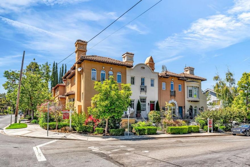 Elegant and Modern Tuscan Style Architecture located in the Great North Los Altos with Distinguished Schools. Walking distance to the Vibrant Downtown Los Altos with many nice restaurants and shops. 3 bedrooms. 2 Master Bedroom Suites plus 3rd bedroom or office. 2.5 baths, 2 Car Attached Garage with Extra Storage Room off the garage floor. BRAND NEW CENTERAL HEATING & COOLING system recently installed on 10/10/2025. Gleaming Hardwood Floors in the Living room, Dining Area, and Lower bedroom. Modern Kitchen with Granite Countertops, Gas Cook-Top, Built-In Oven, Built-in Microwave, and More! A Great opportunity to live in the sought-after Family Friendly city of Los Altos among Multi-Million-Dollar homes with Distinguished Schools at an ATTRACTIVE price!