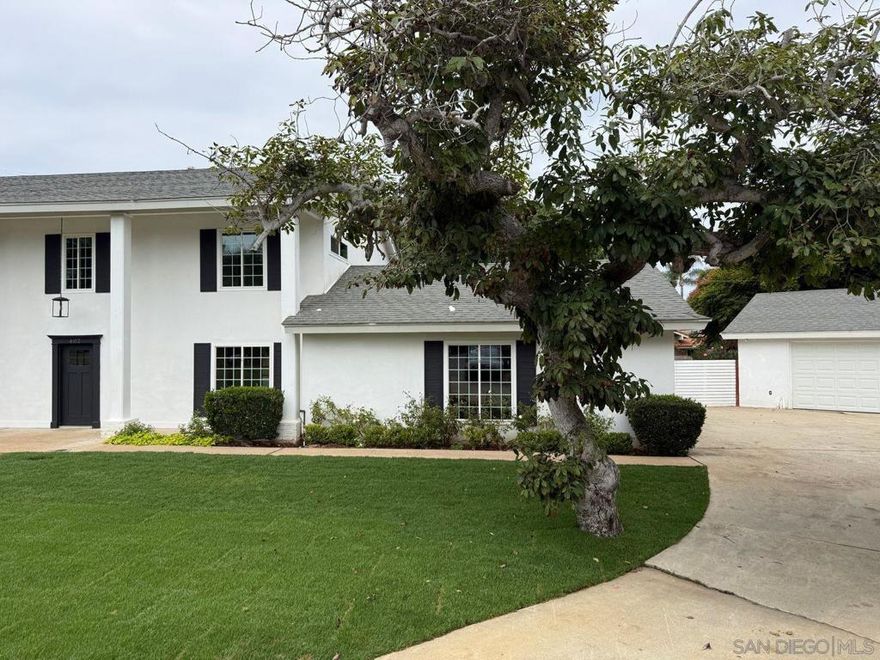 Discover 402 Parkwood Lane—a perfect blend of classic design and relaxed Encinitas charm. Tucked away at the end of a serene cul-de-sac west of I-5, this 4-bedroom, 3.5-bath home with a rare 4-car garage offers the ideal mix of privacy, comfort, and convenience.  Set on a wide, quiet street, the property provides curb appeal and room to grow while being just minutes from sandy beaches, boutique shops, and favorite local spots. With its spacious layout and prime location, this home makes everyday living feel like a coastal retreat.  Enjoy added value with complimentary Pool Maintenance, Landscape Maintenance, High-Speed Internet, and Security System access all included in the rent (a $600+ monthly value)!