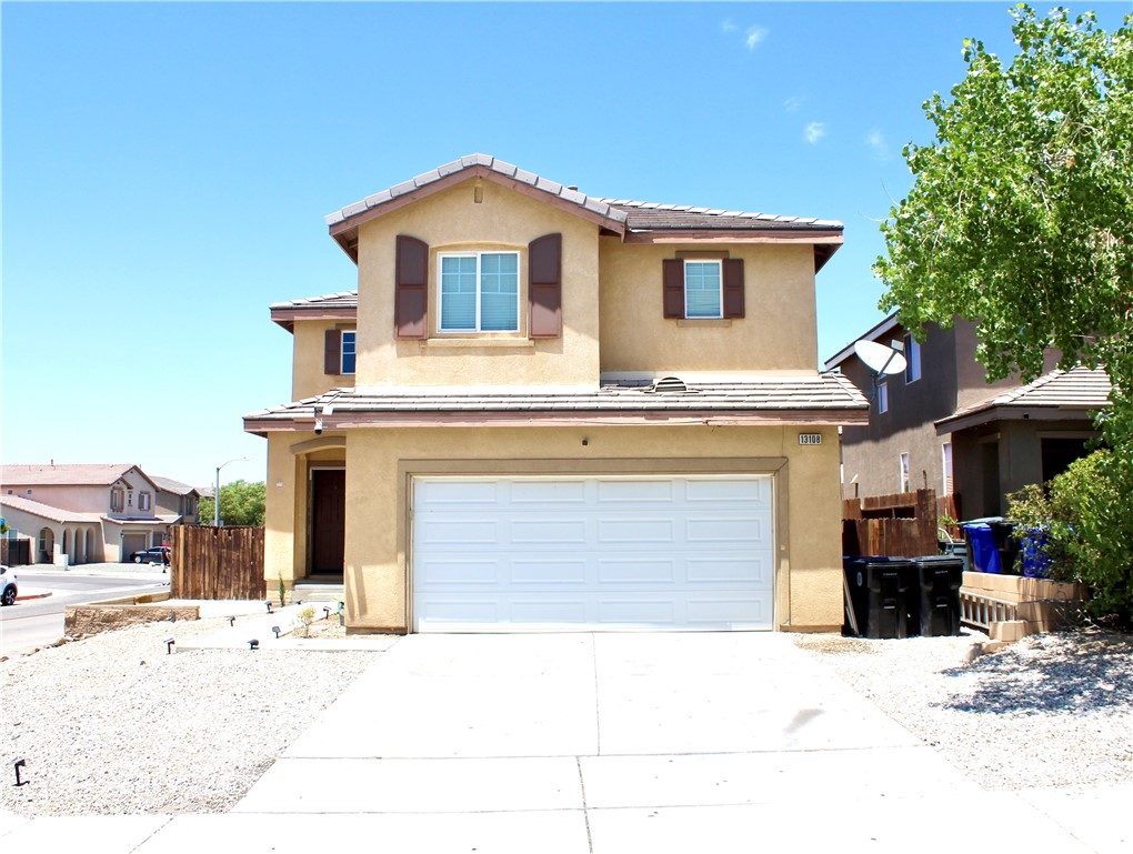 Let’s make a deal on 13108 Solar Bay Ln in Victorville! Sitting on a corner lot, this 4 bed, 2.5 bath home offers 1,642 sq ft of space and smart design. You’ll love the island kitchen with stainless steel appliances, tile floors, and a cozy step-down living room with a fireplace and natural light. The spacious primary suite features hardwood floors, a separate tub + shower, and a large walk-in closet with custom shelving. Enjoy the alumawood patio and block wall for privacy. Located near Hwy 395/I-15, shopping, and listed at $395,000 — PLUS it has an assumable VA loan!