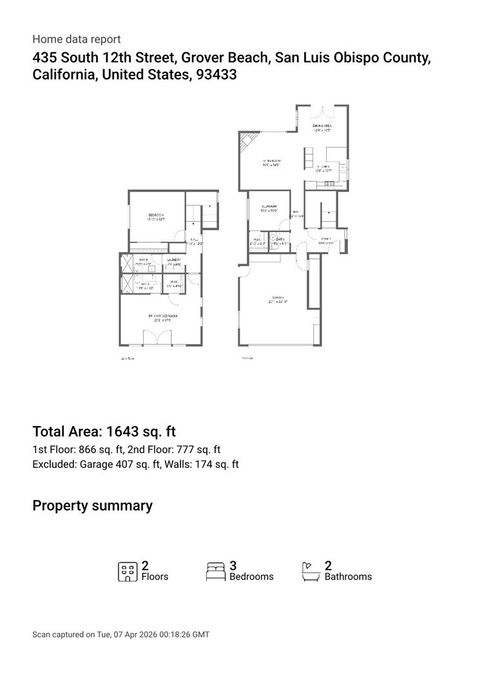 Tiny photo for 435 S 12th St, Grover Beach, CA 93433 (MLS # PI26068048)