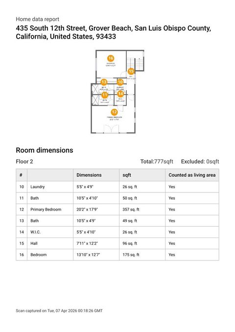 Tiny photo for 435 S 12th St, Grover Beach, CA 93433 (MLS # PI26068048)