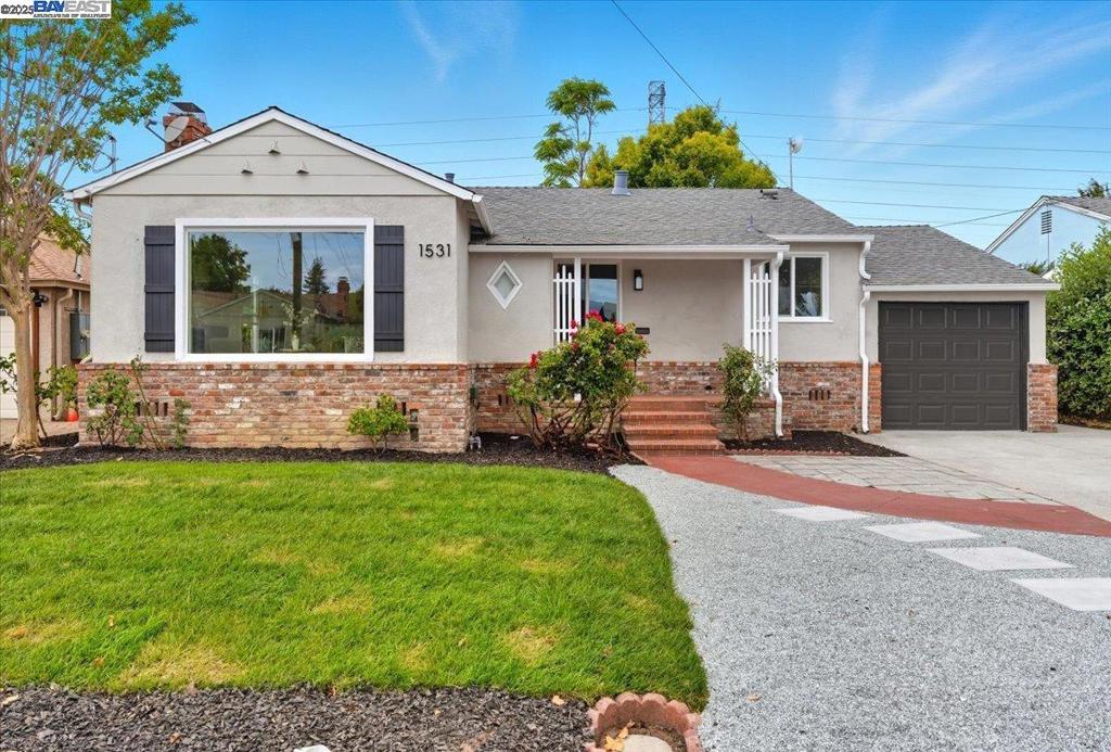 Welcome to 1531 136th Avenue, a beautifully updated home in the heart of San Leandro. This charming residence features a thoughtfully remodeled kitchen with modern cabinetry, sleek countertops, and stainless steel appliances, perfect for everyday living and entertaining. The home also offers an updated bathroom with contemporary finishes and newer double-pane windows that provide comfort, energy efficiency, and natural light throughout. The spacious living area blends style and functionality, while the well-sized bedrooms offer comfort and flexibility for families, guests, or a home office. Outside, the generous lot provides plenty of room for gardening, play, or creating your own outdoor retreat. Imagine summer barbecues, relaxing evenings under the stars, or expanding with future possibilities. Located in a convenient San Leandro neighborhood, this property offers easy access to shopping, dining, schools, BART, and major commuter routes, making travel throughout the Bay Area a breeze. With its modern updates, versatile layout, and central location, this move-in ready home is a fantastic opportunity for first-time buyers, downsizers, or anyone seeking a stylish and functional space to call their own. Don’t miss the chance to make this updated gem yours! A Must See!
