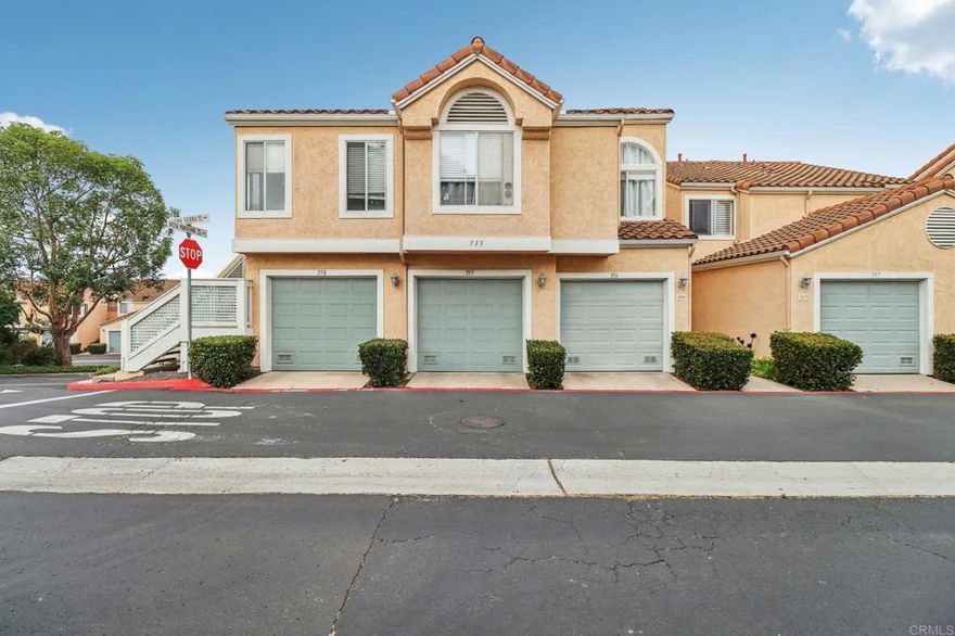 Discover the charm of Quail Ridge in Rancho Del Oro, just minutes from Oceanside’s best beaches, dining, and attractions! This light-filled home welcomes you with an open-concept main level, where the living room and kitchen flow seamlessly together to showcase stunning views and abundant natural light. The kitchen has been beautifully remodeled with crisp white shaker cabinetry, sleek quartz counters, and ample storage space. On the lower level, you’ll find three inviting bedrooms and two full baths. The primary suite offers a spacious retreat with its own sliding glass door that opens to a private patio, an ideal spot to unwind and take in the evening sunsets. Additional highlights include an attached one-car garage and access to community amenities, including a pool, spa, clubhouse, and green spaces. Conveniently located near schools, shopping, parks, and more, this home is a must-see!