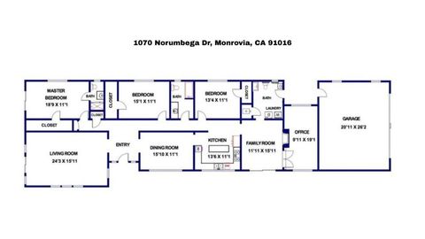 Photo of 1070 Norumbega Drive, Monrovia, CA 91016 (MLS # 26665041)