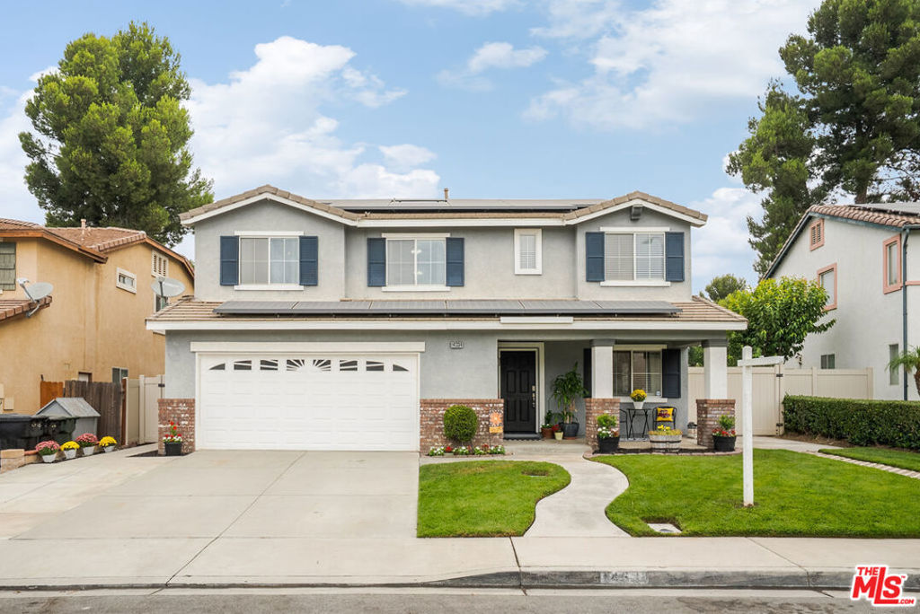 Located in the desirable Village of Heritage community of Fontana and within the highly regarded Etiwanda School District, this beautiful home at 14334 Quail Ct offers 4 bedrooms plus a *spacious bonus room* (5th bedroom option) that can serve as a private office, creative studio, or guest space, giving your family the flexibility you need. Inside, you'll find 2 full bathrooms and 1 powder room (2.5 total), new luxury vinyl plank flooring throughout the entire home, and an inviting open floor plan filled with natural light, and thoughtfully designed living areas that flow seamlessly from the kitchen and dining area into the family room, perfect for gatherings and everyday living. Step outside to your private backyard retreat with a sparkling pool, ideal for summer fun, entertaining friends, or relaxing weekends at home. The property also features an oversized shed on cement and cemented RV parking behind the gate, providing plenty of storage and functionality. The Village of Heritage offers free tennis and pickleball courts, a swimming pool, and a recreation center, making this a very unique area with something for everyone. Conveniently located near shopping, VICTORIA GARDENS, parks, and major freeways, this home combines comfort, lifestyle, and location into one rare find. Don't miss your chance. Contact us today for more details!