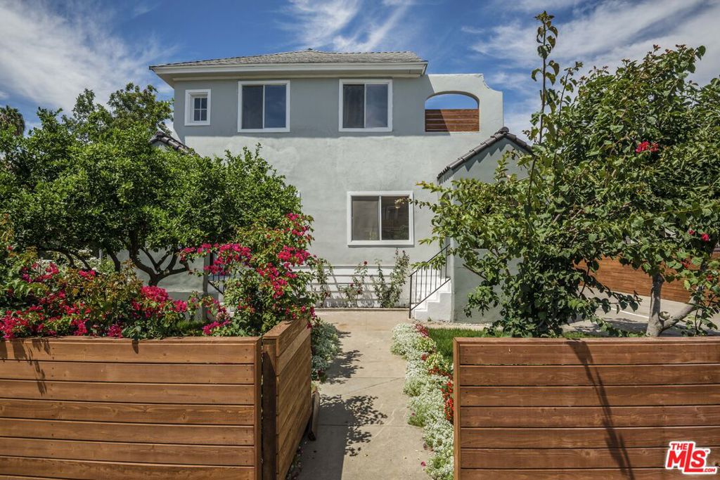 Welcome to 1827 W 24th St, a turnkey 4 unit investment property located in West Adams. The two structures consist of a balanced mix of (1) 3 bedroom, (1) 2 bedroom, and (2) 1 bedroom units with gated parking and 3 garage/flex spaces ideal for ADU conversion. Extensive renovations were completed in 2017 including new sewer line, roof, electrical panel, and foundation upgrades with 3 out of 4 units fully remodeled. Value add and upside potential with one unit well under market value and ADU possibilities. More features include in-unit laundry, GE appliances, mature landscaping, fenced yard, and DTLA views from balcony. This stabilized asset with future upside is located near USC, Metro Line, 10 Freeway, and many new development sites making this an ideal addition to your portfolio or 1031 exchange. A Must See!