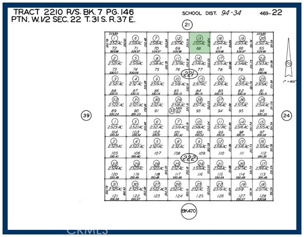 Financing Available! 2.5 Acres (APN: 469-221-13-006) GPS: 35.220432, -117.998854 This 2± acres is located northeast of Mojave and north of California City, CA in Kern County. The Seller is offering financing with $5,000 down, a First Trust Deed of $7,950 at 8% interest for 2 years, monthly payments of $359.56. According to Kern County the property is zoned PL-RS-MH. According to the county:
PL Platted Lands, the PL district provides for residential uses and other activities compatible with the area. Further subdivision is prohibited.
RS Residential Suburban, the RS district provides primarily for a residential home, once a home is established the keeping of animals is permitted, such as breeding, raising and keeping of poultry, birds, rabbits, chinchillas, fish, frogs or bees for the domestic use of the resident/occupant of the lot. Keeping of cattle, sheep, goats, horses, donkeys, mules or hogs owned by the resident/occupant of the lot, provided any combination of such animals on any one (1) lot shall be limited to one (1) adult animal for every one-quarter (¼) acre.
MH Mobilehome, the MH district provides for the installation of mobile homes (30 years or newer) with or without foundations.
Any interested buyers should speak with the county to verify this information and obtain further specifics regarding their intended use.