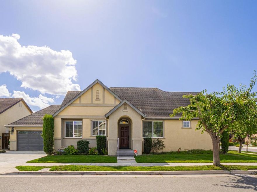 Welcome to this charming 3-bedroom, 2-bathroom home located in the heart of Watsonville. Spanning 1,484 square feet, this residence offers a comfortable and inviting living space with a variety of appealing features. The kitchen is equipped with modern amenities including a built-in oven, gas range, microwave, refrigerator, and pantry, making it a dream for any home chef. The living area boasts high vaulted ceilings, enhancing the sense of space, while the flooring throughout the home varies between carpet, tile, and vinyl/linoleum, catering to different needs and tastes. Enjoy cozy evenings by the fireplace and benefit from the convenience of an inside laundry area equipped with a washer and dryer. The home is part of the Pajaro Valley Unified School District. Additional features include multiple bedrooms on the ground floor, a walk-in closet in the primary bedroom, and a spacious two-car garage. Don't miss this opportunity to own a wonderful home in Watsonville. Located in the Adult Village where the residents must be 55+.