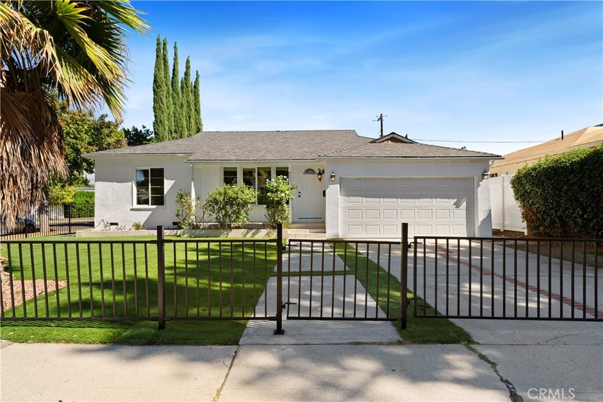 Beautifully Remodeled Home in the Heart of Encino!

Welcome to this fully remodeled corner-lot home, ideally situated on a picturesque, tree-lined street in one of Encino’s most sought-after neighborhoods. Designed with comfort and entertaining in mind, the open floor plan flows seamlessly from the living and dining areas to the modern kitchen and spacious family room.

Enjoy a stone fireplace and wet bar that make gatherings warm and memorable. The chef’s kitchen features granite counter-tops, new stainless steel appliances, stylish fixtures, and a cozy breakfast area. All bedrooms are generously sized, including a **primary suite with a private en suite bath.

Additional upgrades include marble and hardwood flooring, solar-blocking windows, copper plumbing, and a two-car garage.

Step outside to a large front yard with a charming porch—perfect for morning coffee or relaxing evenings—and a spacious backyard with fruit trees, ideal for outdoor enjoyment.

Conveniently located near shopping, the Metro Orange Line, houses of worship, and the popular Encino Dog Park, this home combines comfort, convenience, and timeless charm.

Don’t wait—come experience this beautiful retreat and make it your own!