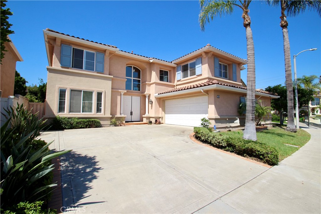 Westpark Trieste Plan A with approximately 3,000 square ft., 5 bedrooms and the main floor bedroom with a retreat and private bath. Popular light and bright floor plan w/ high ceiling, family room with fireplace, formal dining area, breakfast nook and inside laundry. Master suite with walk in closet, tub and shower. The 5th bedroom is currently a bonus room or an office. Large private backyard, covered patio, ideal cul de sac location and full size driveway. Walk to Plaza Vista school, pools, parks and Culver Plaza shopping center. Must see.