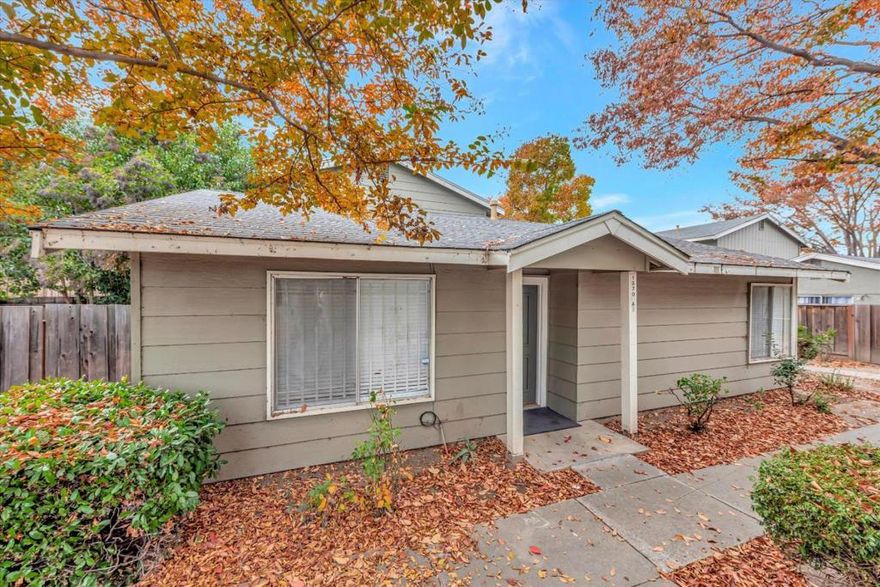 This wonderful abode offers a sun-filled open living space, two perfectly sized bedrooms, a full bath, plus a lovely yard.  Lovingly maintained and remodeled, this single-level unit welcomes you with gorgeous wood laminated floors in the living room. The kitchen, a focal point of this lovely dwelling, boasts quartz counters and cherry wood cabinets that perfectly complement the stainless steel appliances. Picture yourself whipping up culinary delights with a Sakura exhaust hood, GE electric range, Kenmore refrigerator, and LG dishwasherall at your fingertips! As you explore, you'll discover new blinds, mirrored closet doors, and the convenience of copper plumbing. The unit opens up to a delightful backyarda perfect spot for relaxation or entertaining guests. Fully fenced and with a concrete floor, the backyard is a versatile space where you can host weekend barbecues, create an outdoor lounge for morning coffee, or set up a cozy alfresco dining area!  Enjoy the convenience of easy access to major freeways, shopping centers, schools, and the vibrant Happy Hollow Park & Zoo, all within a mile's reach. Your future home is also a very short drive (around 10 minutes) to San Jose Downtown, and San Jose State University.  Pet Friendly Pet Deposit - $500