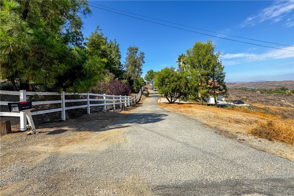 Views of Lake Matthews! Located in an area of million-dollar homes, this 2.24 acres has access to water and electricity. Septic needed. The lot is outside Perris City limits in Riverside County. County zoning is R-A-2 1/2 Residential Agricultural, which allows a single-family home. Easily buildable!