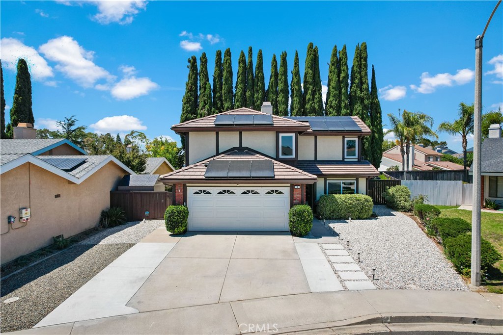 This spacious 4-bedroom (plus a study) and 2.5 bath turnkey home in a quiet cul-de-sac in the Shady Hollow tract of the highly desirable Northwood community of Irvine has been aesthetically updated and remodeled within the past two years to meet the modern needs of a family with kids. A fully paid 10kW solar system sits on a 3-year-old tile roof to power an EV household. The kitchen has been tastefully remodeled with a custom truffle white stone countertop, subway tile backsplash, oversized chef’s sink and a test-winner cooktop. Both upstairs bathrooms are updated with rainfall showers. The central A/C and ducting have been recently serviced and two of the bedrooms have separate mini split AC units for energy efficiency. Two hybrid woodburning/gas fireplaces provide coziness for winter nights. The attached 2-car garage has been upgraded with a quality epoxy floor, a separate mini-split AC unit and an outlet for EV (currently being used for Tesla home charger), creating an ideal space for your home gym and still has enough space for one vehicle. Traditional Finnish cedar sauna and an outdoor shower in the backyard complement a modern wellness routine. The expanded driveway fits 2+ cars. Hardscaping in the front yard and a high-quality artificial turf on the backyard coupled with drip irrigation system ensures a low maintenance yard and ample space for children to play. A row of mature cypress trees in the backyard provide privacy and keep the house cool. A custom gazebo in the backyard equipped with lights and sound system provides an ideal place to host garden parties and barbecues. This is a hidden gem with no HOA or Melo-Roos. Short walking distance to the award-winning Northwood Elementary School and several well-maintained parks, playgrounds and running trails. Only one prior homeowner and the pride of ownership can be seen in how well maintained and upgraded the home is
Public records show 3 bedrooms. Additional finished room currently used as 4th bedroom — buyer to verify permits, square footage, and intended use.