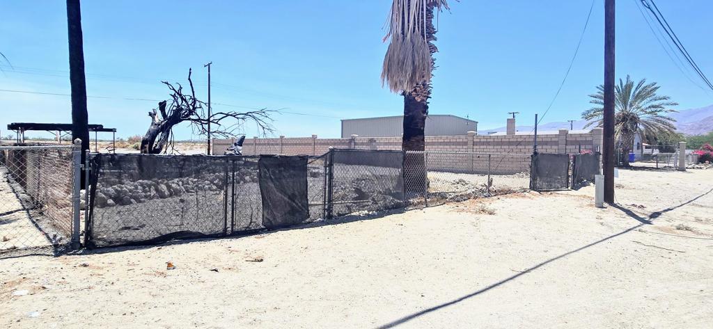 Discover this 7,919 square foot residential lot in Thermal (Salton Sea Beach.). the original home on this lot was lost due to a fire. The property is cleared and ready for development, with water and electricity already on site -- a practical advantage for any builder or investor. Zoned for residential use, this parcel offers a clean slate to design and build to your needs buyer will included the plans for a new contraction or you can install a manufactured home. Conveniently located near local services with easy access to expressway 86, and approximately 2 miles from Red earth Casino this lot is well positioned for future growth.