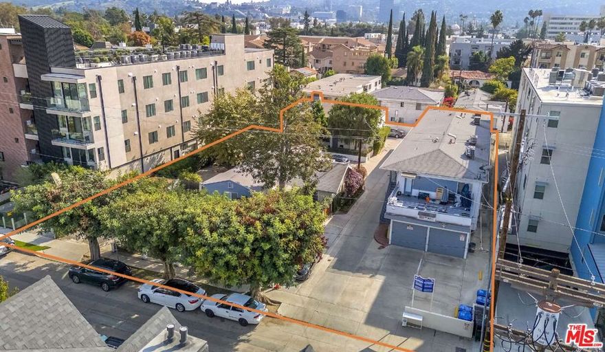 The LAAA Team of Marcus & Millichap is pleased to present 10814-10818 Blix Street, an 18-unit multifamily property in the desirable NoHoValley Village neighborhood of North Hollywood. Spanning approximately 9,435 square feet across three buildings on a 19,496-square-foot R3-1 lot, the property offers a blend of stable income, immediate leasing upside, and long-term zoning potential in a high-demand, transit-oriented area. While the title reflects 17 units, permit documentation verifies 18 legal units under the Los Angeles Rent Stabilization Ordinance (RSO). The asset includes three structures built between 1916 and 1953, featuring studios, one-bedrooms, and two-bedrooms, including a two-bedroom front house that will be delivered vacant at close of escrow. The front house is clean and functional with older interiors , ideal for renovation or family occupancy, and includes a large private patio and in-unit laundry. Buyers may either reposition the unit for an estimated $3,800/month market rent or use it for personal or family purposes. The unit also includes two on-site parking spaces and will remain vacant at close for showing flexibility. In-place rents across the remaining units are approximately 10% below market, offering natural upside through turnover and light upgrades. The property also benefits from several supplemental income sources. All but one of the occupied units participate in a utility bill-back program, reducing owner expenses and boosting cash flow. There are two on-site garages and one storage room, all of which are currently leased for additional monthly income. In addition, the property features on-site shared laundry with two washers and two dryers, providing an extra revenue stream for ownership. The front house has its own in-unit laundry and does not share the common facilities. Residents enjoy access to a common-area patio space, providing a welcoming outdoor amenity that enhances the community feel of the property. LADBS confirms that the asset is not subject to the City's Soft-Story Retrofit Program, minimizing future capital exposure. Zoned R3-1 with TOC Tier 3 and Transit Priority Area overlays, the property also supports a low-impact redevelopment concept. A buyer could remove the front duplex pad and construct an eight-unit, four-story by-right building while maintaining operations for the 16 rear RSO units. This phased approach allows for added density and modern curb appeal without a full-site teardown. Centrally located near Magnolia Boulevard, Vineland Avenue, and the Metro B (Red) Line, the property provides walkable access to retail, dining, and major employment hubs in Universal City, Burbank, and the NoHo Arts District. With 18 verified legal units, diversified income streams, and by-right redevelopment potential, 1081410818 Blix Street offers both immediate returns and strategic long-term upside in one of the Valley's most resilient rental markets.
