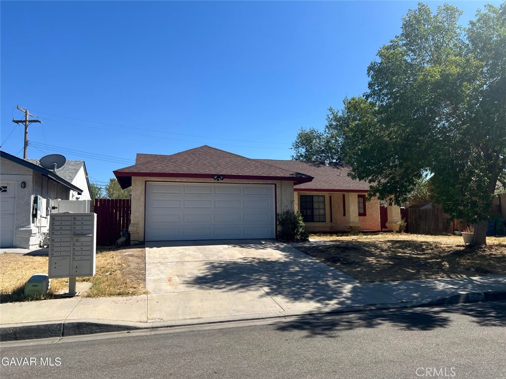 Nicely upgraded starter home in Lancaster! This affordable single-story home is loaded with new features, including new exterior paint, new interior paint, new granite counters, new appliances, new carpeting, new bathroom vanities, and much more. A new central HVAC unit will be installed before close of escrow. It has beautiful tile flooring throughout much of the home, and upgraded tile shower surrounds in both spacious bathrooms. The floorplan is open, featuring a large living room with overhead skylight, and 3 bedrooms. This home has a 2 car attached garage and a large covered patio in the backyard. Newer 1986 construction. This home shows well and is ready for quick move-in. Eligible for low-down FHA financing. Good commuter location, right off the freeway. Great opportunity to purchase a wonderful home at an affordable price!