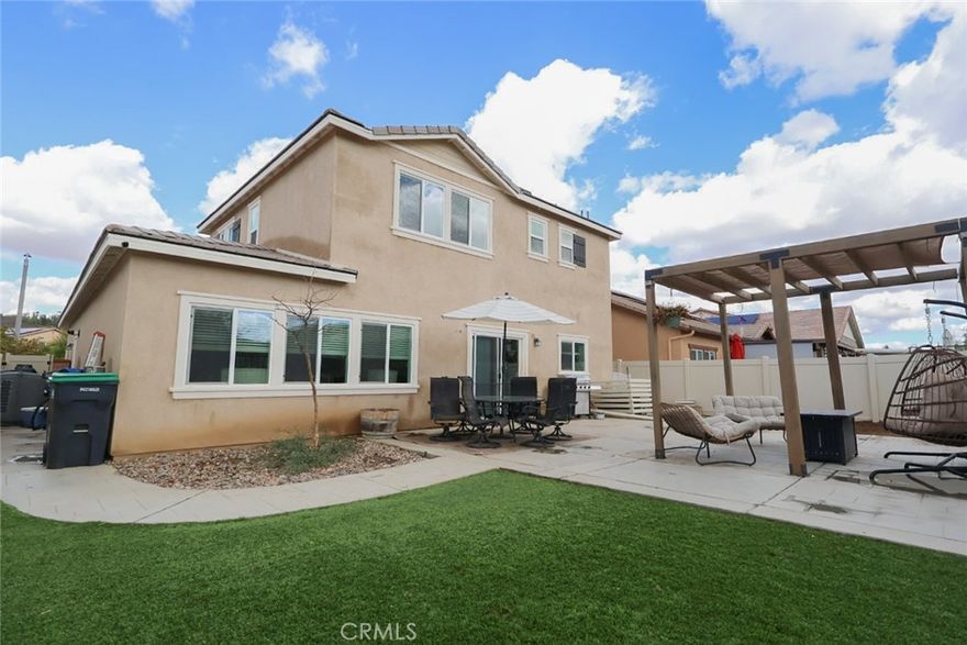Welcome to 24155 Dusty Trail Way, a luxurious two-story home located in the beautifully master-planned Audie Murphy Ranch community. Designed for today’s modern living, this 4 bedroom 3.5 bath home features a true Multi-Generational Suite. A private home within a home.

The suite offers its own front entrance and private rear-yard exit, making it ideal for parents, adult children, guests, or even rental income. Inside, it lives fully independently with its own living lounge, full bathroom, walk-in closet, dedicated washer/dryer hookups, and a kitchenette with microwave, mini-fridge, sink, and storage.

The main residence is equally impressive, featuring a charming Ranch-style elevation and a spacious open-concept great room + chef’s kitchen, perfect for gatherings and connection. Highlights include 9 ft. ceilings, a large entertainer’s island, and a full Whirlpool appliance suite.

Every inch of this home is enhanced with modern Smart Home technology, offering comfort, convenience, and future-ready living.