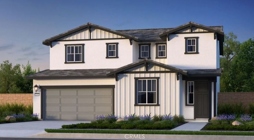 New Construction – Ready Now! Built by America's Most Trusted Homebuilder. Welcome to the Plan 6 at 33315 Celadon Avenue in Rosa at Siena! This thoughtfully designed new home offers the perfect blend of style and functionality. The open-concept main living area features a spacious great room that flows seamlessly into the dining space and kitchen, where you’ll find an oversized island, sleek quartz countertops, and plenty of storage. Beautiful laminate flooring adds warmth and durability throughout the main living areas. A secondary bedroom and full bath are conveniently located off the foyer, ideal for guests or a home office. Upstairs, retreat to your serene primary suite with a spa-inspired en-suite and generous walk-in closet. Two additional bedrooms, a shared full bath, a versatile loft, and a laundry room complete the second floor. Community Highlights: Life at Rosa at Siena means sunshine and fun go hand in hand. Enjoy a shimmering pool, peaceful spa, and playful tot lot just steps from home. Stay active with pickleball and basketball courts, a soccer field, and scenic trails for your morning jog or evening stroll. Gather with friends at the BBQ areas and picnic tables, or explore nearby vineyards, museums, and cozy coffee spots. Plus, you’ll be zoned for the highly regarded Temecula School District, known for its strong academics and dynamic programs. Photos are for representative purposes only. MLS#IG25199998