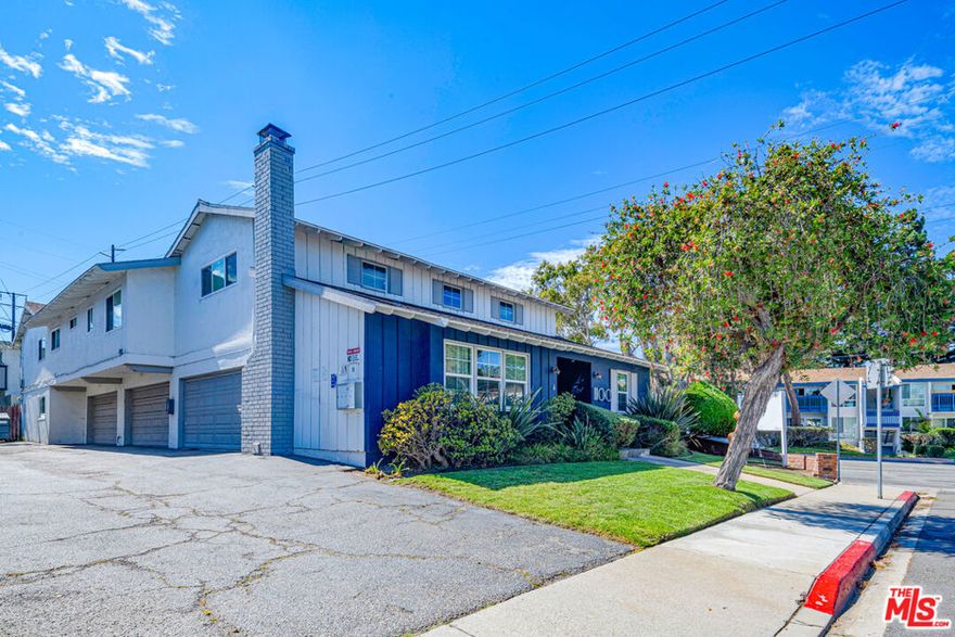 We are pleased topresent 1100 Barbara Street, a four-unit apartment building located in the heart of Redondo Beach, CA. The property features a desirable unit mix consisting of (1) three-bed/two-bath two-story home (approx. 1,400 SF) and (3) two-bedroom/two-bath units (each over 1,000 SF). Two of the four units have been recently and tastefully upgraded, showcasing modern finishes and high-quality improvements. Tenants pay their own utilities, and the units are currently enrolled in a RUBS (Ratio Utility Billing System) program that reimburses the owner for water, sewer, trash, and other shared utility expenses. One (1) two-bed/two-bath unit to be delivered vacant. This offering presents an excellent opportunity for either an investor or owner-user to capitalize on strong rental demand and premium market rents in one of the South Bay's most coveted coastal communities with no local rent control and 14% rental upside potential on current rents. Residents enjoy the best of coastal living in a highly sought-after South Bay neighborhood, just minutes from world-class beaches, parks, restaurants. 1100 Barbara Street is available as an individual purchase or part of a larger portfolio that includes 1102 Barbara Street, 1109 Barbara Street, and 1110 Barbara Street. Please reach out to Seller's Agent for more information and the full marketing package.