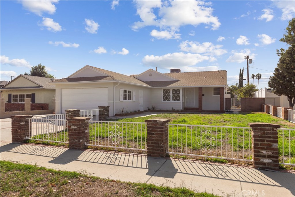 Welcome to 10025 Burnet Ave in Mission Hills! This 3-bed, 2-bath home offers 1,702 sq ft of comfortable living with hardwood floors, central air, and plenty of natural light. The spacious living room with fireplace flows into a bright dining area and kitchen, while a covered patio extends your entertaining space outdoors. Enjoy your own backyard oasis with a sparkling pool and large patio, perfect for gatherings and summer days. The home also features an attached two-car garage and a generous driveway. Conveniently located near schools, shopping, and freeway access, this home combines comfort and convenience in a great neighborhood.